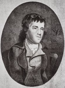 ジョージ・ダイアー（1755-1841）、40歳、EVルーカスの「チャールズラムの生涯、第1巻」より1905年発行 作： Joshua Cristall